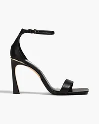 Victoria Beckham Sandalen aus Leder Schwarz