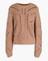 NAADAM Pullover aus Baumwolle inPointelle-Strick Neutral