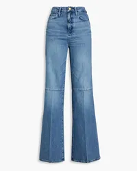 Triarchy Nashville hoch sitzende Jeans mit weitem Bein Blau