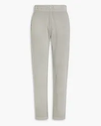 John Elliott + Co Track Pants aus Baumwollfleece Grau