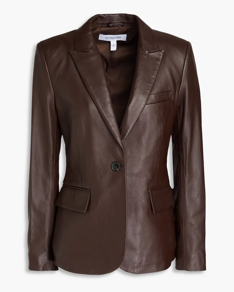 Derek Lam Blazer aus Leder Braun