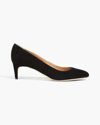 Sergio Rossi Madame 50 Pumps aus Veloursleder Schwarz