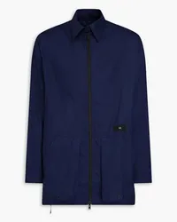 Y-3 Jacke aus Baumwoll-Ripstop Blau