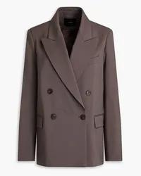 Joseph Jaden doppelreihiger Blazer aus Twill aus Stretch-Wolle Neutral