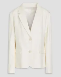 Valentino Garavani Blazer aus einer Seidenmischung Weiß