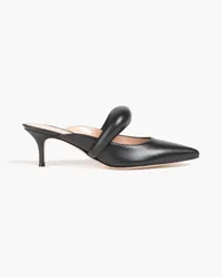 Gianvito Rossi Bijoux Mules aus Leder Schwarz