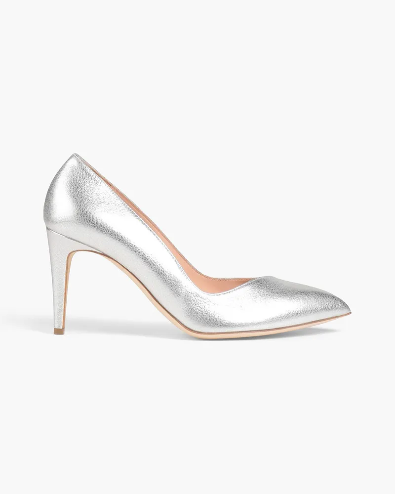 Rupert Sanderson Pumps aus strukturiertem -Leder Metallic