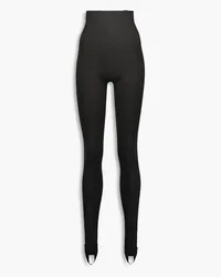 Dolce & Gabbana Leggings aus Kaschmir Grau