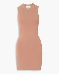 Victoria Beckham Minikleid aus Stretch-Strick Pink