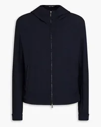 Emporio Armani Jacke aus Cloqué Blau