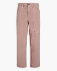 Brunello Cucinelli Hoch sitzende Jeans mit geradem Bein Pink