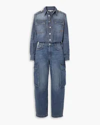 Stella McCartney Jumpsuit aus Denim Blau