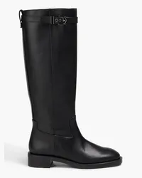 Stuart Weitzman Maverick kniehohe Stiefel aus Leder Schwarz