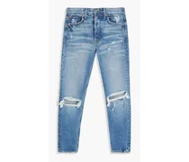 I Put A Spell On You hoch sitzende Skinny Jeans inDistressed-Optik