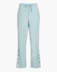 3.1 phillip lim Wool-blend tapered pants Blau