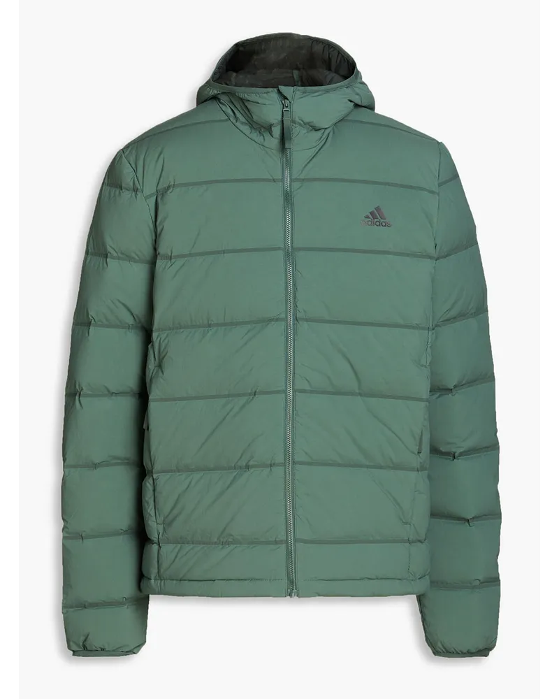 adidas Helionic Jacke aus gestepptem Shell Grün