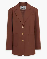 Walter Baker Blazer aus Webstoff Braun