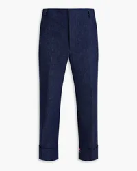 Thom Browne Jeans mit geradem Bein aus Denim Blau