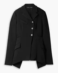 Proenza Schouler Blazer aus Stretch-Crêpe Schwarz