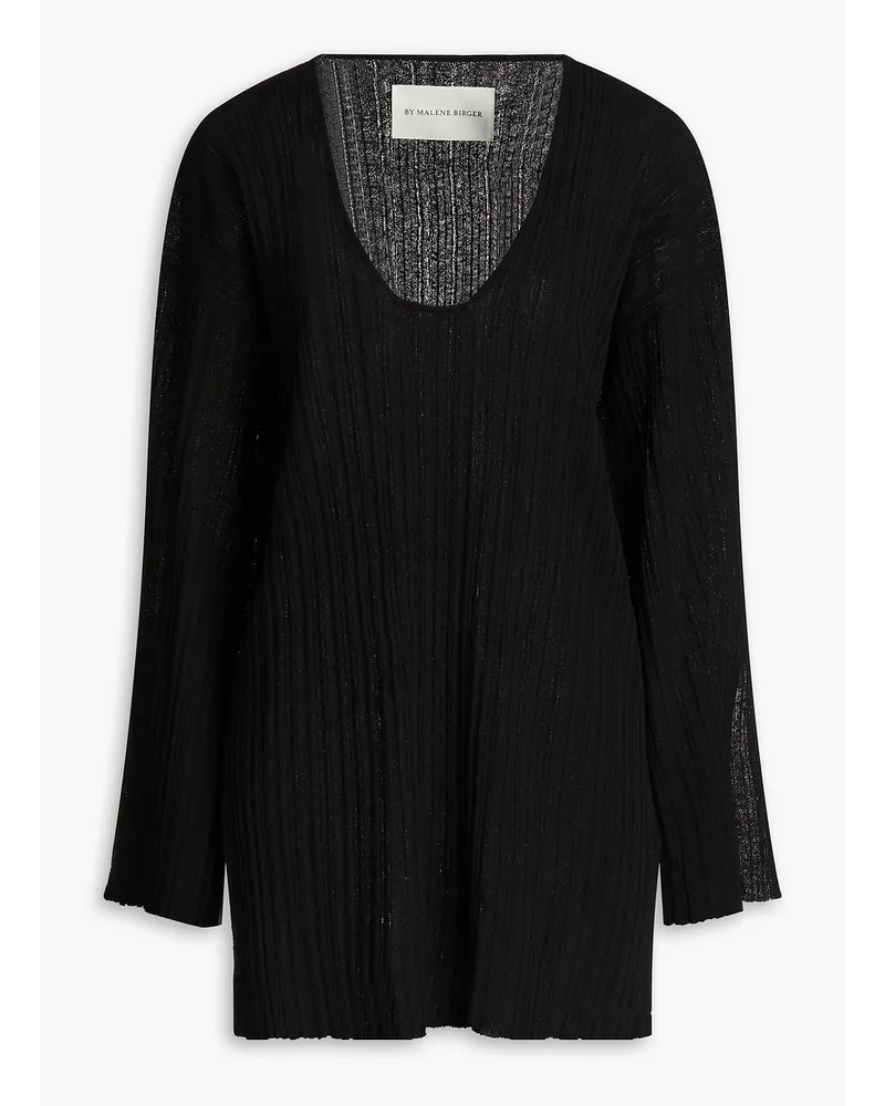 By Malene Birger Irisandra Rippstrickpullover Schwarz