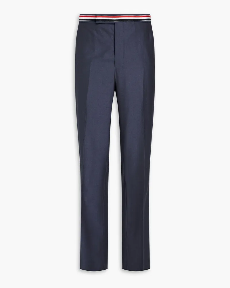 Thom Browne Hose aus Woll-Twill Blau