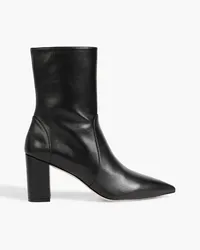 Stuart Weitzman Linaria 75 Ankle Boots aus Leder Schwarz