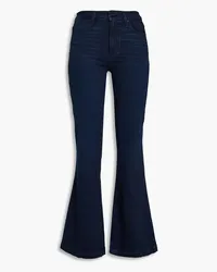 Paige Genevieve mid-rise flared jeans Blau