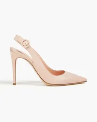 Rupert Sanderson Slingback-Pumps aus Leder Neutral