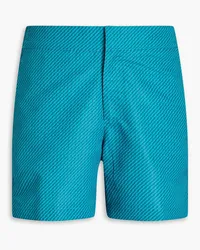 Frescobol Carioca mittellange Badeshorts Blau