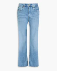 Frame Denim The Pixie hoch sitzende Bootcut-Jeans Blau