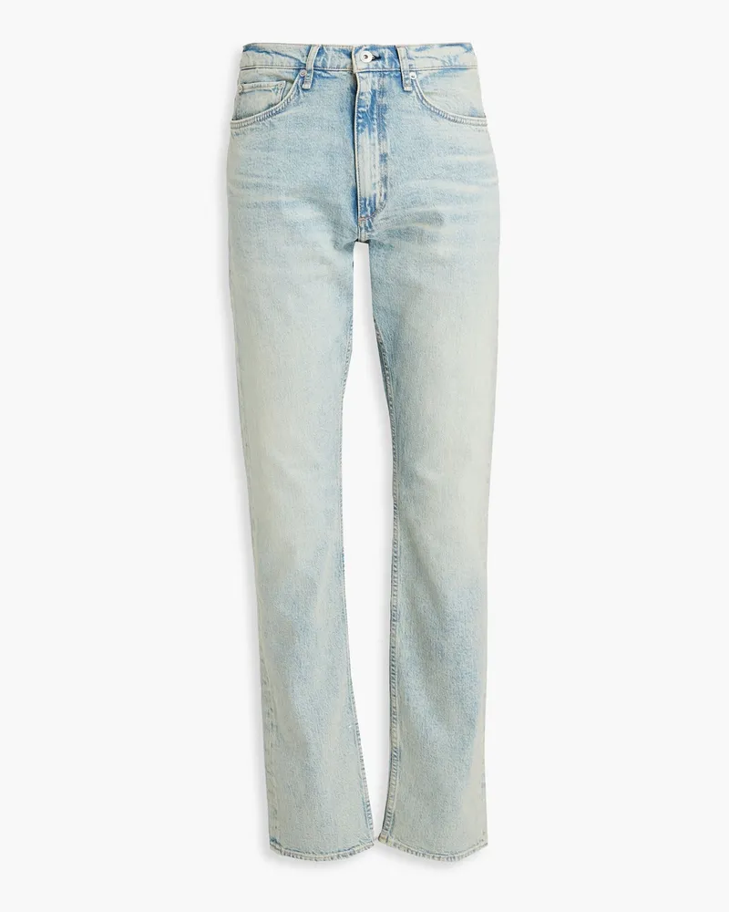 Rag & Bone Fit 4 Authentic Jeans mit regulärer Passform aus Denim Blau