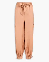 Zimmermann Cargohose aus Satin Pink