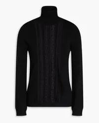 RED Valentino REDValentinoRollkragenpullover aus Wolle Schwarz