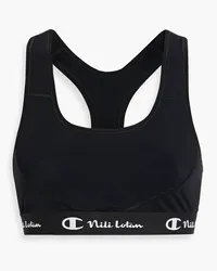 Nili Lotan Sport-BH aus Stretch-Material Schwarz