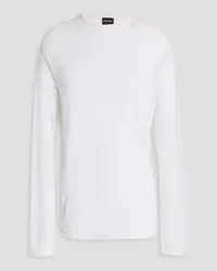 Giorgio Armani Kaschmirpullover Weiß