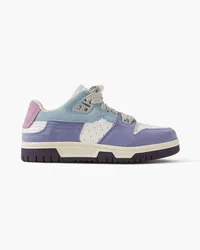 Acne Studios Sneakers aus Leder und Veloursleder Lila