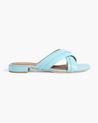 Malone Souliers Gavi 10 Sandalen aus Leder Blau