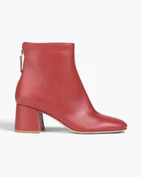 Gianvito Rossi Hyder 60 Ankle Boots aus Leder Rot