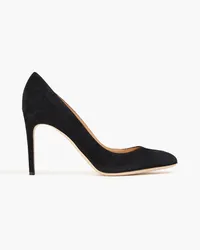 Sergio Rossi Pumps aus Veloursleder Schwarz