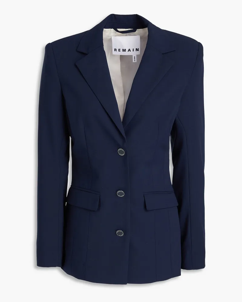 ROTATE Birger Christensen Blazer aus Webstoff Blau