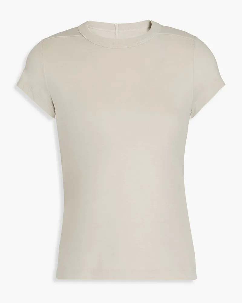 Rick Owens T-Shirt aus Baumwoll-Jersey Grau