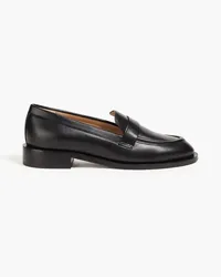 Stuart Weitzman Palmer Loafers aus Leder Schwarz