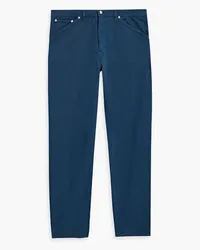 Paul Smith Chinohose aus Twill aus einer Baumwollmischung Blau