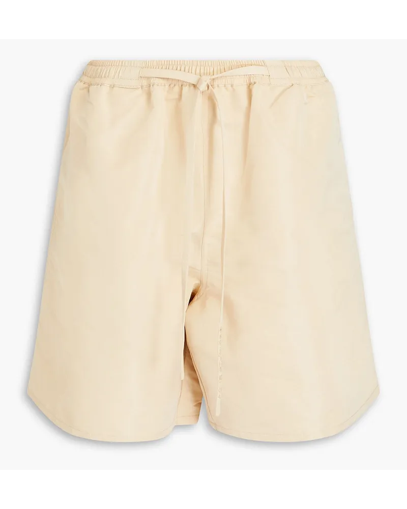 Acne Studios Shorts aus Faille Neutral