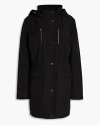 DKNY Parka aus Shell mit Kapuze Schwarz