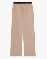 MSGM Hose aus Baumwoll-Ripstop Neutral