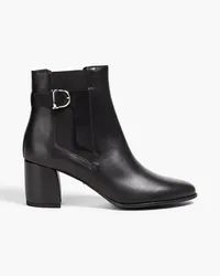 TOD'S Ankle Boots aus Leder Schwarz