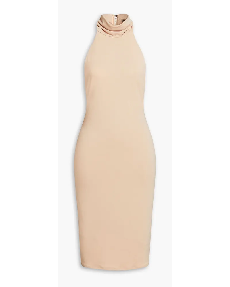 Alice + Olivia Alice OliviaNida Kleid aus Stretch-Crêpe Neutral