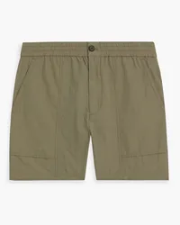 Alex Mill Shorts aus Shell mit Tunnelzug Grün