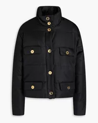 Moschino Gesteppte Shelljacke Schwarz